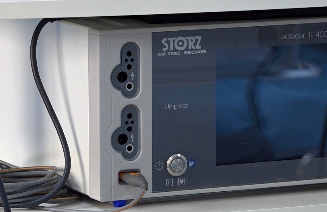 В Пензенскую областную больницу имени Н. Н. Бурденко поступило современное оборудование для удаления камней из почек